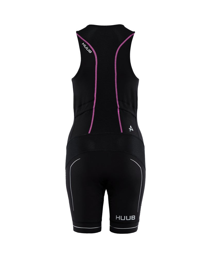 HUUB - Womens - Aura Tri Suit - Black/Purple