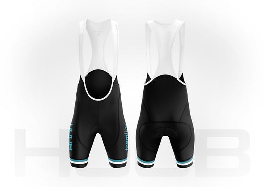 HUUB - Mens - Custom Core Cycling Bib Shorts - Blue/Black