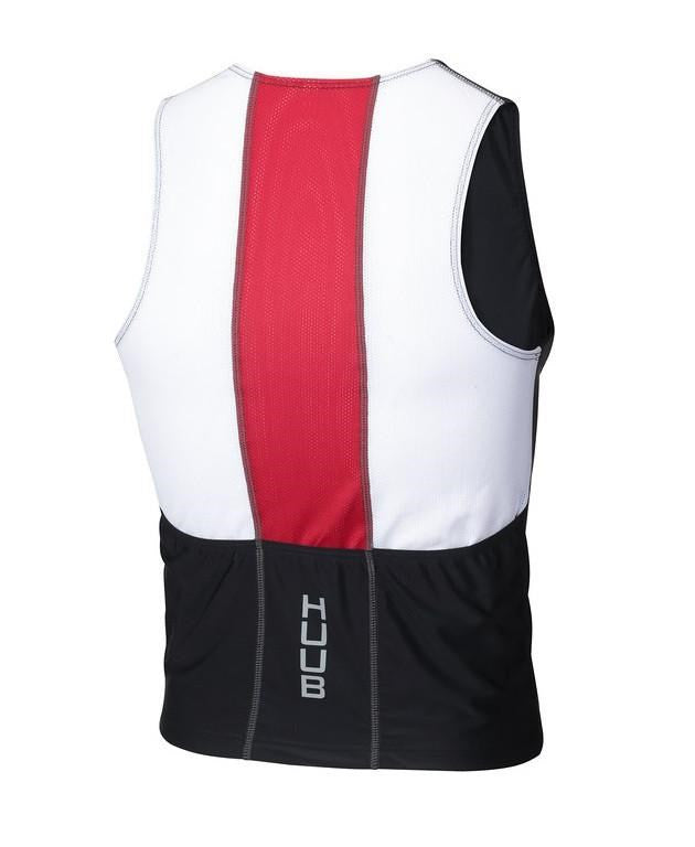 HUUB - Mens - Essential Tri Top - 18/19 - Black/Red