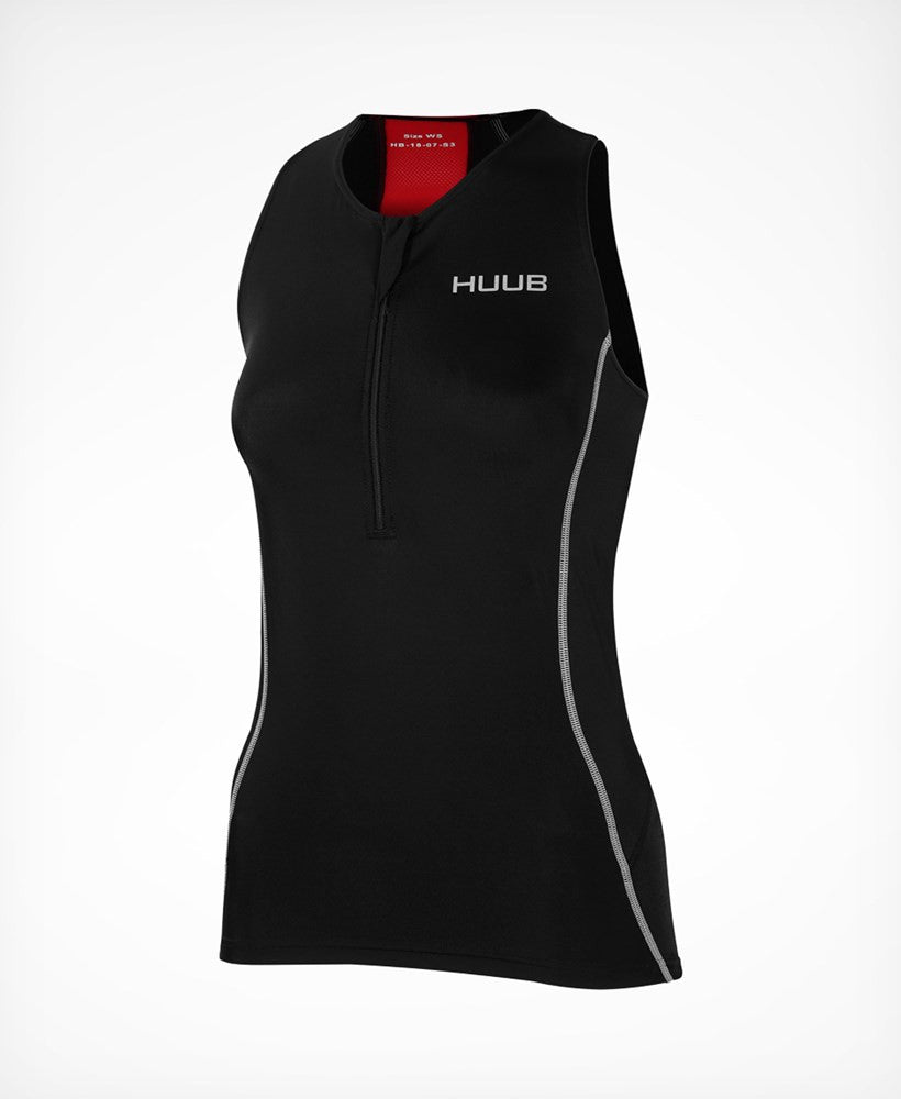 HUUB - Womens - Essential Tri Top - Back/Red