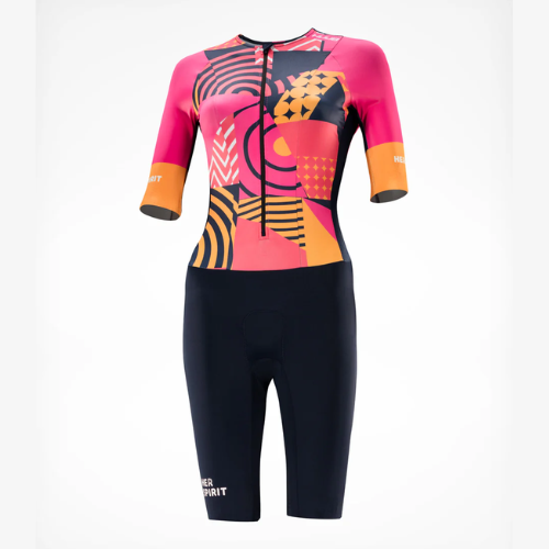 HUUB - Womens - Her Spirit Long Course Tri Suit - Patchwork