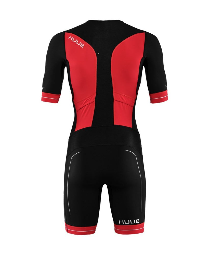 HUUB - Mens - RaceLine Long Course Tri Suit - Red/Black