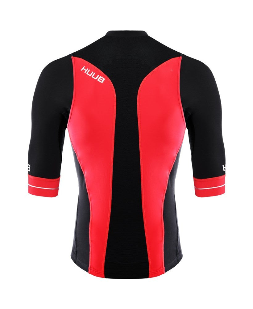 HUUB - Mens - RaceLine Long Course Tri Top - Red/Black