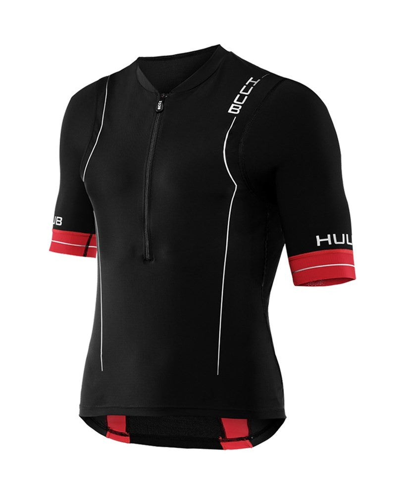 HUUB - Mens - RaceLine Long Course Tri Top - Red/Black