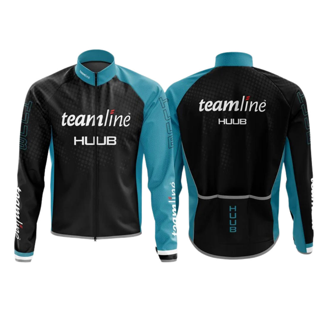 HUUB - Mens - Custom Aventus Cycling Winter Peaks Jacket - Blue/Black