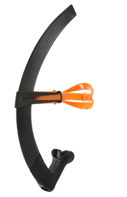 MP Michael Phelps - Focus Snorkel - Regular Fit - Black/Orange