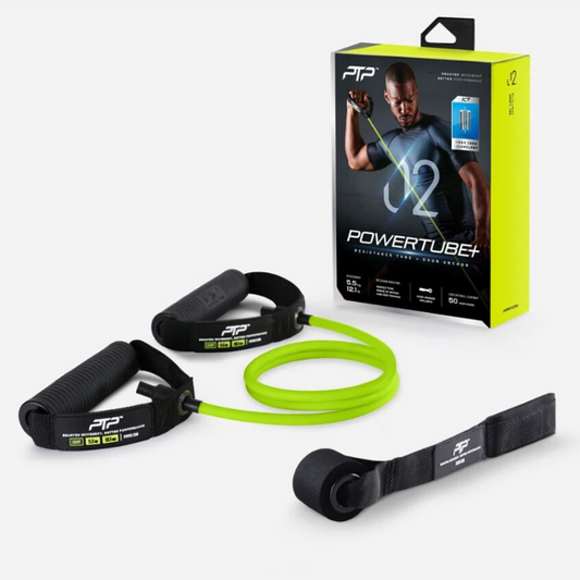 PTP - POWERTUBE+ LIGHT BAND WITH HANDLES - LIME