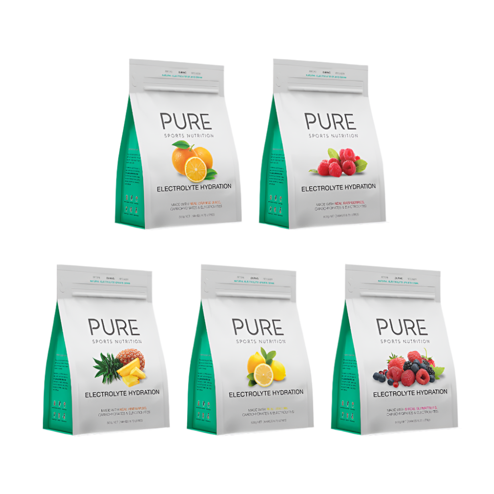 PURE - Electrolyte Hydration 500g Pouch - Assorted Flavours