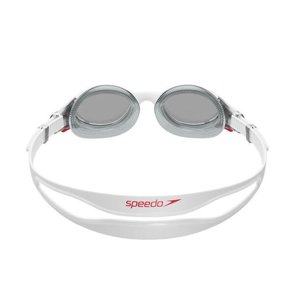 Speedo - Biofuse 2.0 Goggle - White/Red/Light Smoke Lens