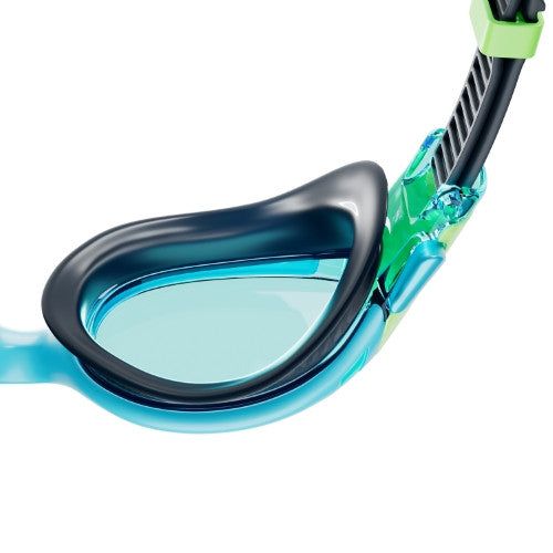 Speedo - Biofuse 2.0 Junior Goggle - Hypersonic Blue/True Navy/Lumo Green/Blue