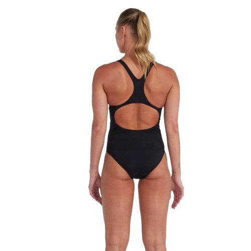 Speedo - Womens - Digital Placement Medalist One Piece - Black/Aquarium/Siren