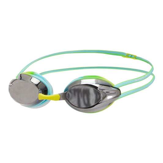 Speedo - Junior Opal Mirror Goggle - Fluo Green/Lazer Lemon/Marine Blue