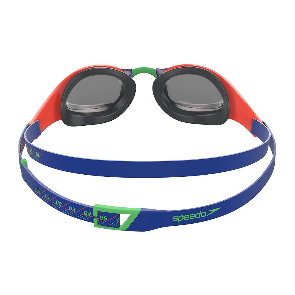 Speedo - Fastskin Pure Focus Mirror Goggle - Cobalt Pop/Volcanic Orange/Green Glow/Flash Purple