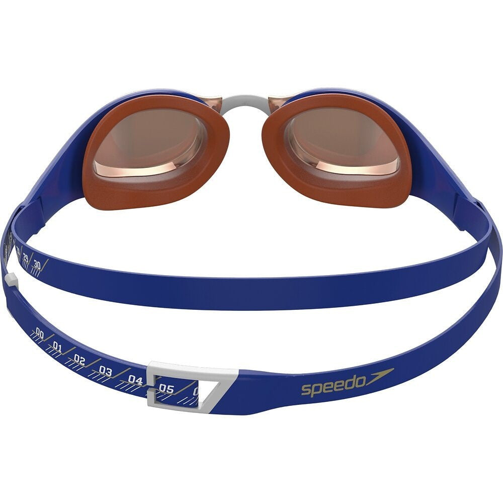 Speedo - Fastskin Pure Focus Mirror Goggle - Blue/Gold