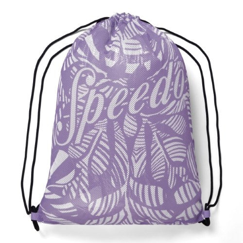 Speedo - Mesh Equipment Bag - Miami Lilac/White