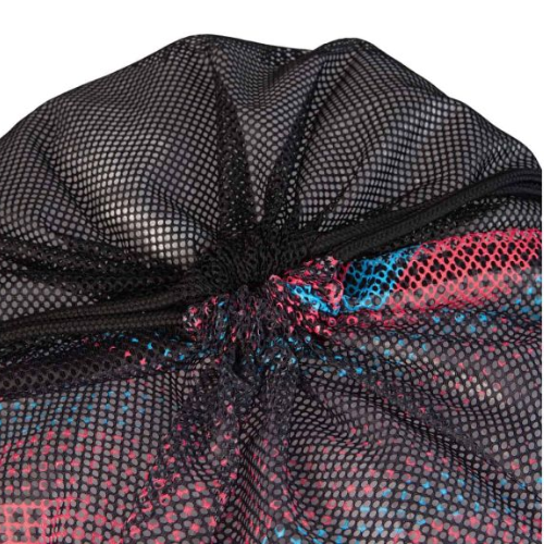 Speedo - Printed Mesh Bag - Black/Picton Blue/Siren Red