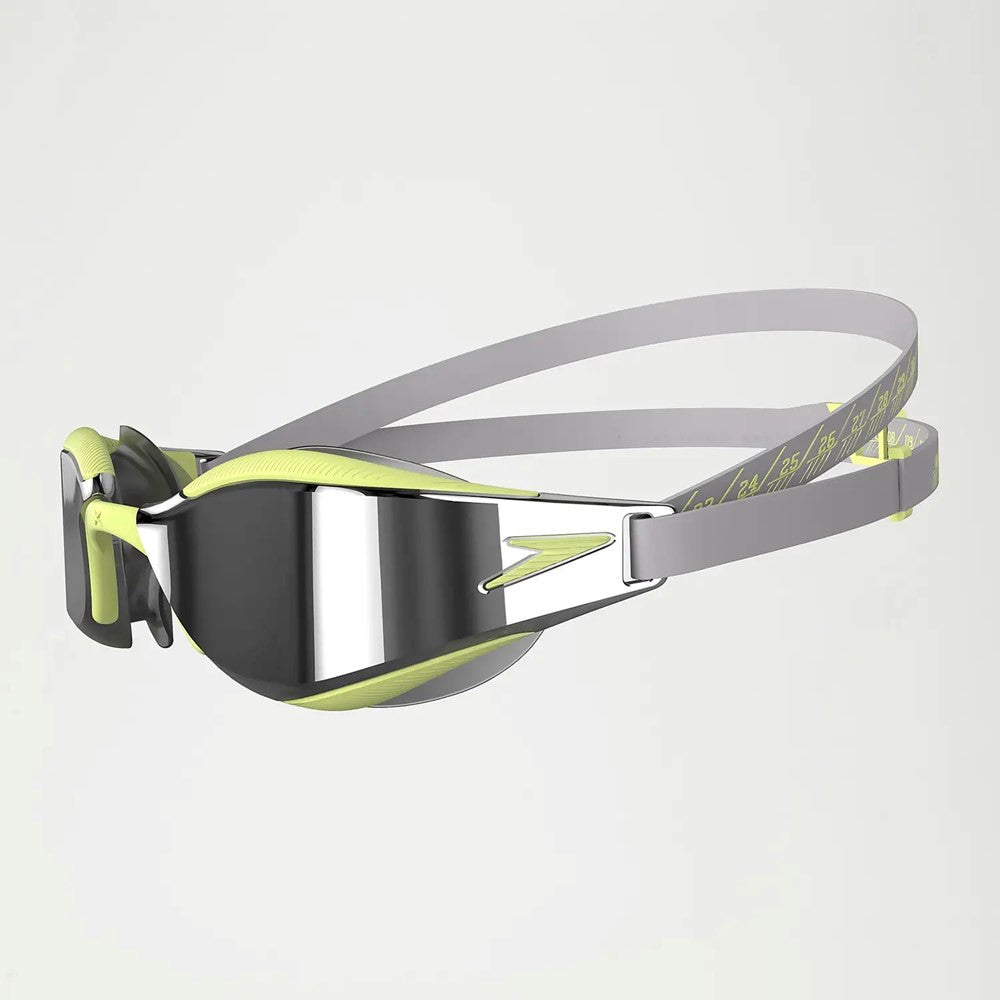 Speedo - Fastskin Hyper Elite Mirror Goggle - Shark Grey/Spritz/Chrome