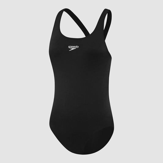 Speedo - Girls - Leaderback One Piece - Black