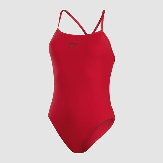 Speedo - Womens - ECO Endurance+ Thinstrap One Piece - Fed Red