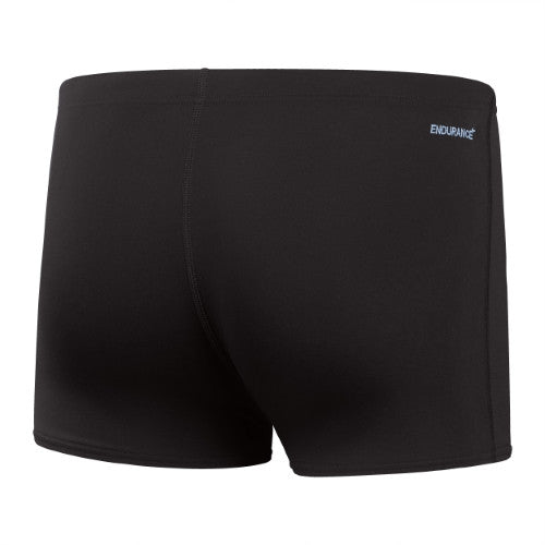 Speedo - Mens - Endurance+ HyperBoom Panel Aquashort - Black/Curious Blue/True Cobalt