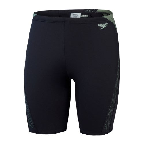 Speedo - Mens - Endurance+ HyperBoom Splice Jammer - Black/Country Green