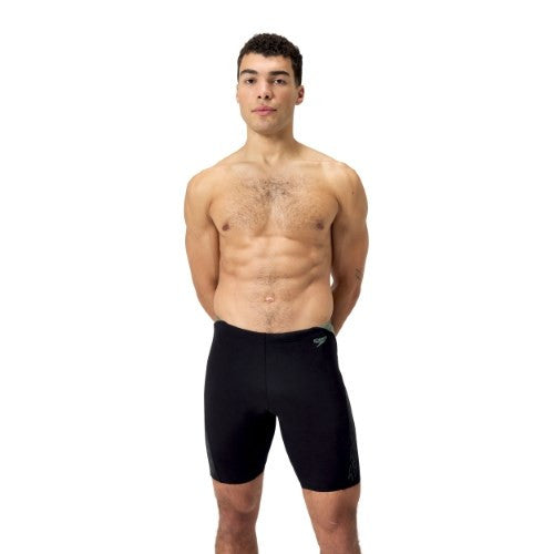 Speedo - Mens - Endurance+ HyperBoom Splice Jammer - Black/Country Green