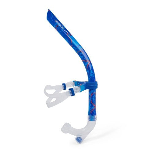 Speedo - Centre Snorkel - Blue Flame/Pool Blue/Fluo Tangerine