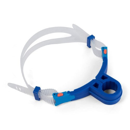 Speedo - Centre Snorkel - Blue Flame/Pool Blue/Fluo Tangerine