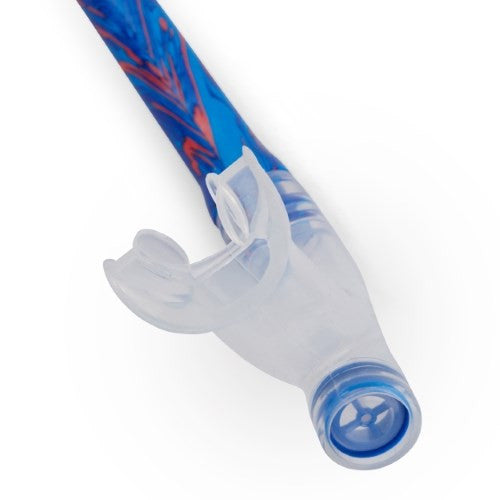 Speedo - Centre Snorkel - Blue Flame/Pool Blue/Fluo Tangerine