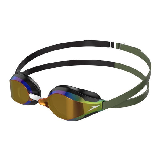 Speedo - Fastskin Speedsocket 2 Mirror Goggle - Black/Country Green/Smoke