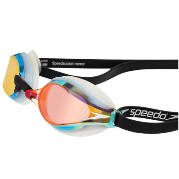 Speedo - Fastskin Speedsocket 2 Mirror Goggle - White/Gold