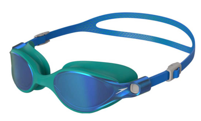 Speedo - Womens - V Class Virtue Mirror Goggle - Green/Blue