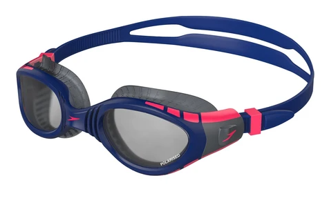 Speedo - Futura Biofuse Flexiseal Triathlon Polarized Goggle - Blue/Smoke