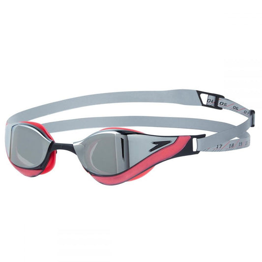 Speedo - Fastskin Pure Focus Mirror Goggle - Red/Silver