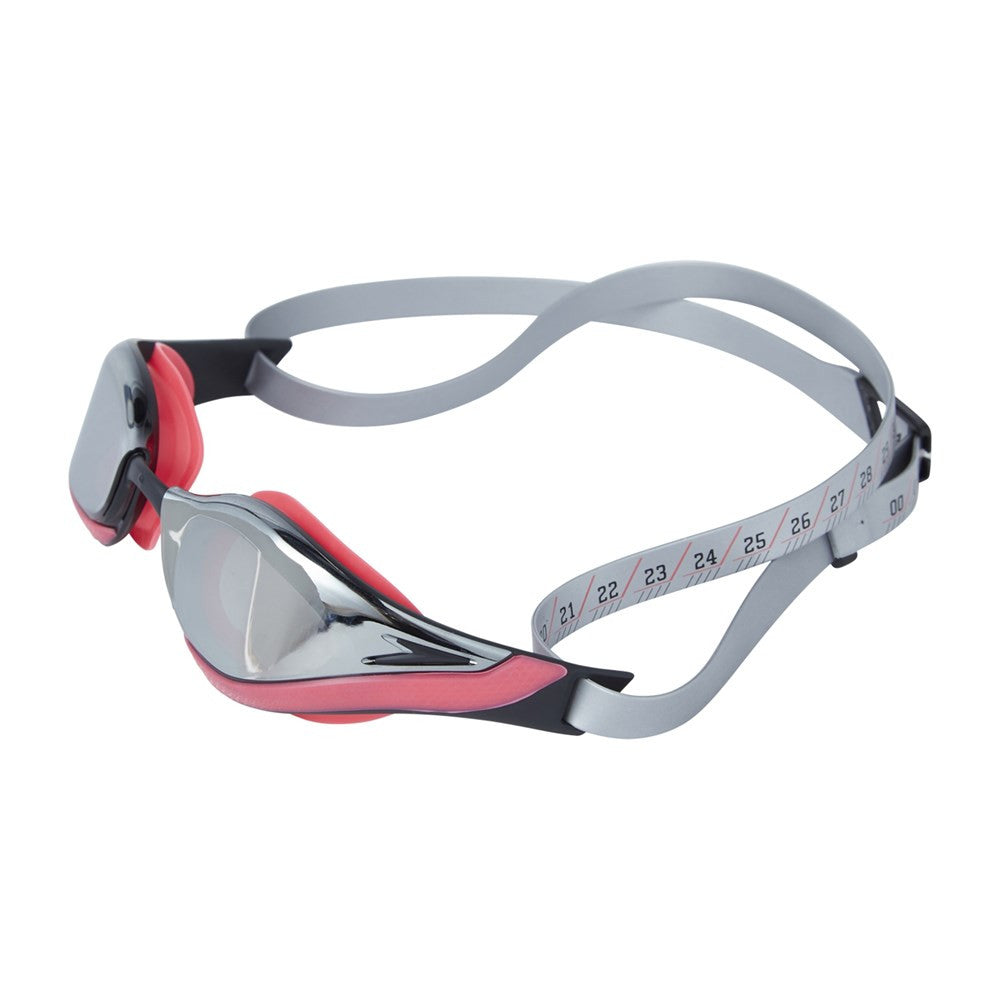 Speedo - Fastskin Pure Focus Mirror Goggle - Red/Silver