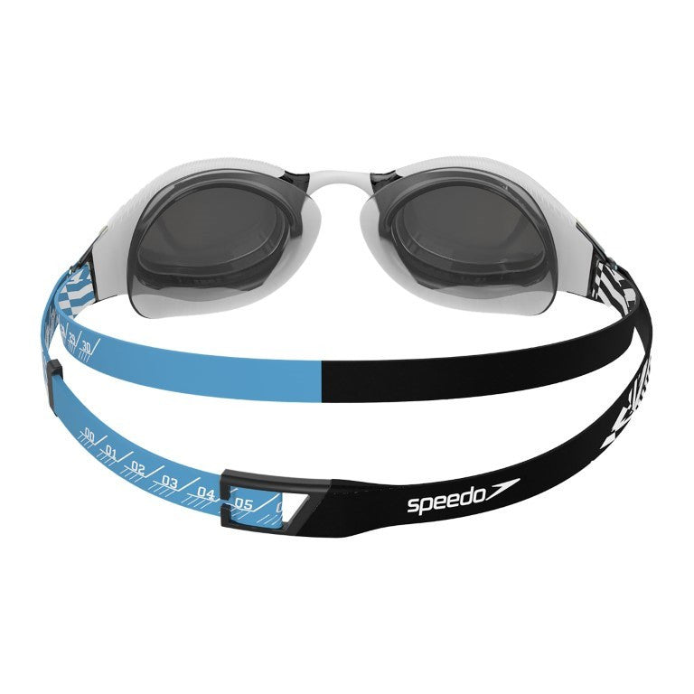 Speedo - Fastskin Hyper Elite Mirror Goggle - Picton Blue/Black/White