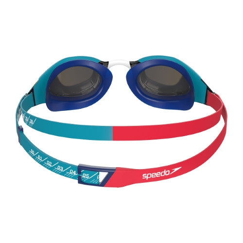 Speedo - Fastskin Hyper Elite Goggle - Flame Red/Bolt/Aqua Blue