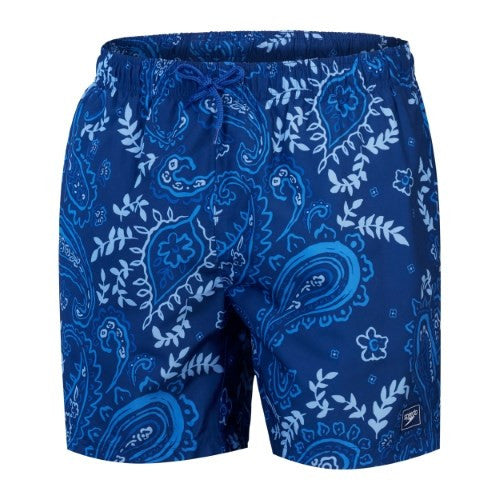 Speedo - Mens - Printed Leisure 16" Watershort - Cerulean Blue