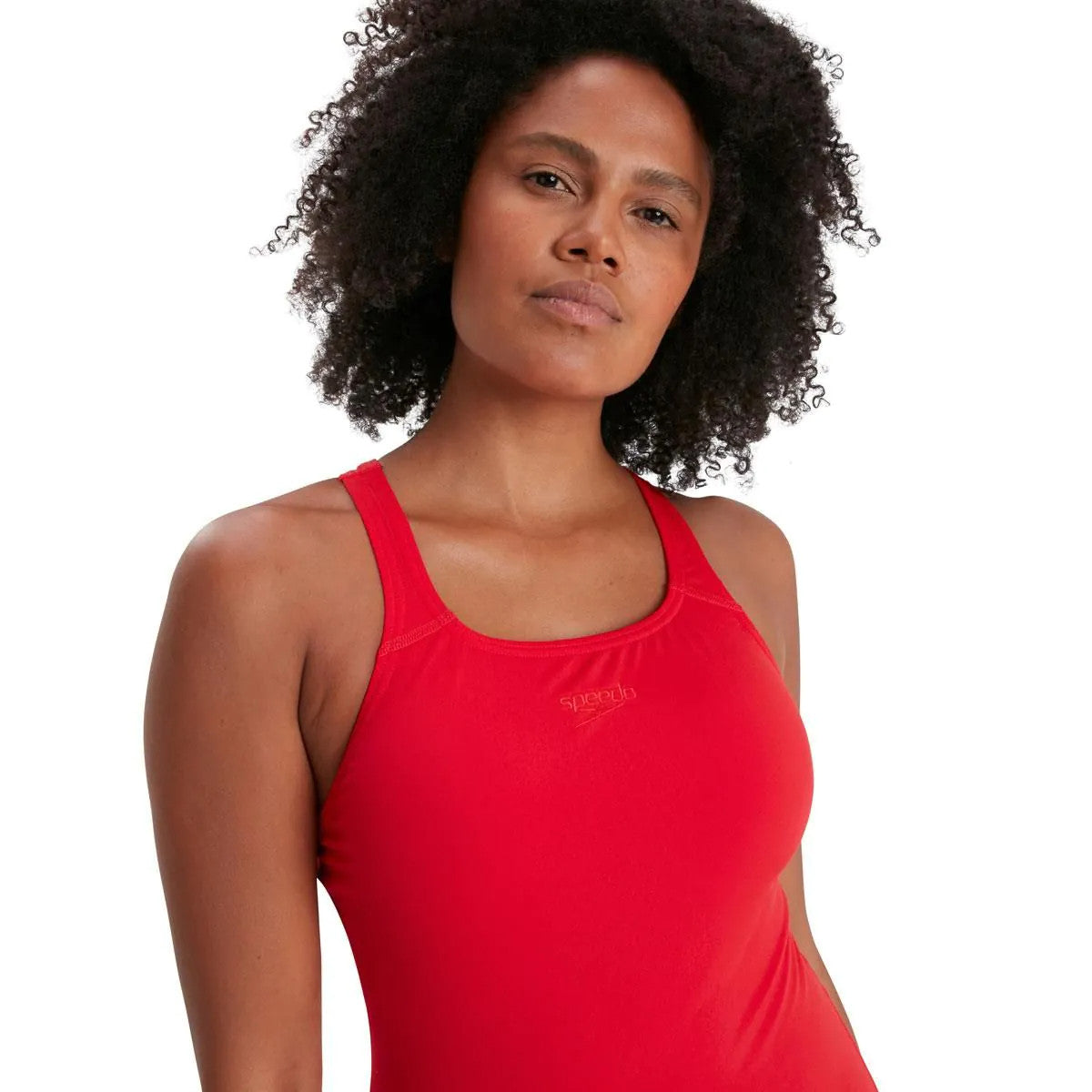 Speedo - Womens - Eco Endurance+ Medalist One Piece - Fed Red