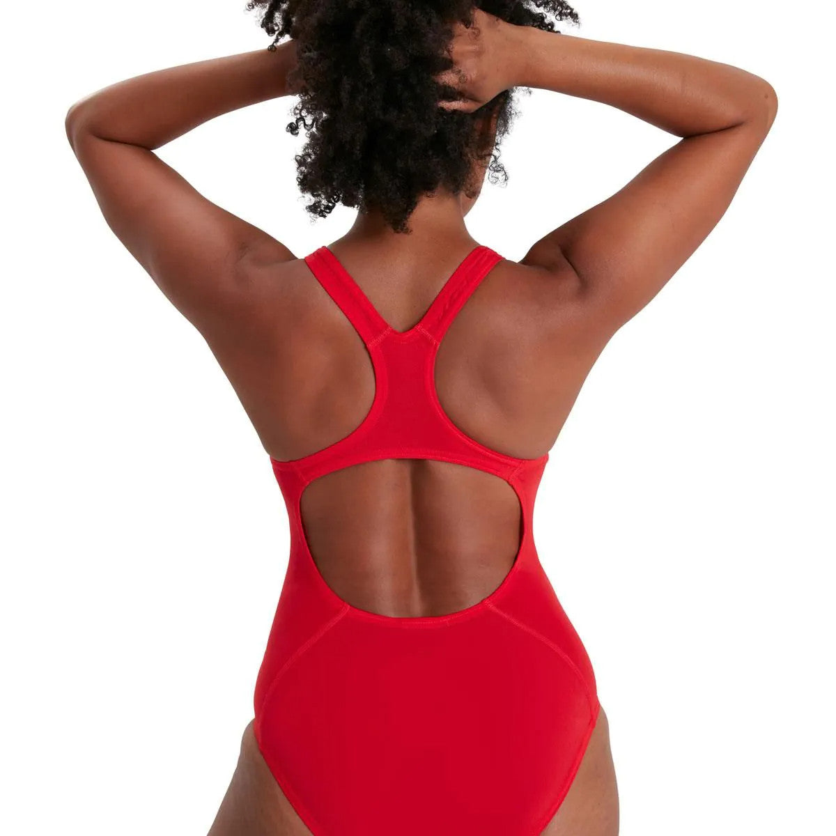 Speedo - Womens - Eco Endurance+ Medalist One Piece - Fed Red