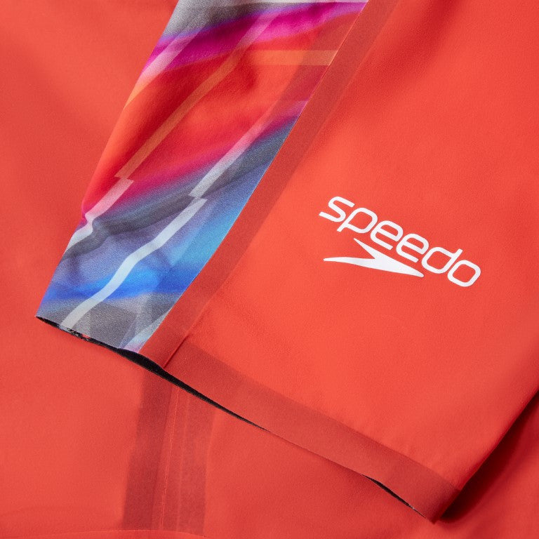 Speedo - Womens - Fastskin LZR Pure Valor 2 Openback Kneeskin - Flame Red/Picton Blue