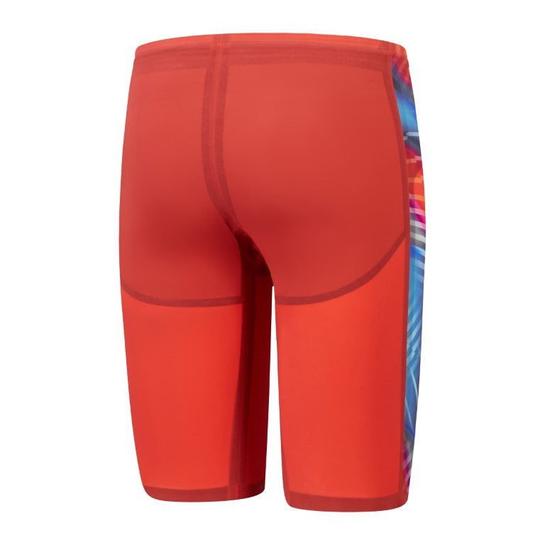 Speedo - Mens - Fastskin LZR Pure Valor 2 Jammer - Flame Red/Picton Blue