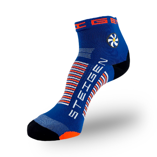 Steigen - 1/4 Length Running Socks - Royal Blue