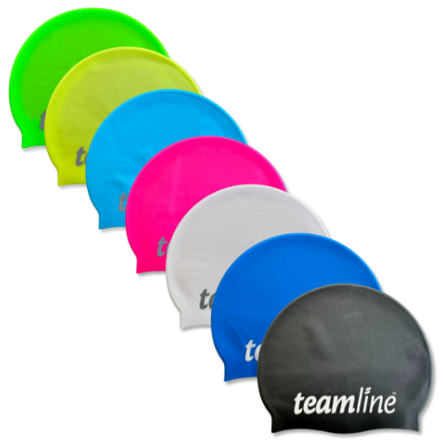 Teamline - Euro Suede Silicone Swim Cap - Various Colours