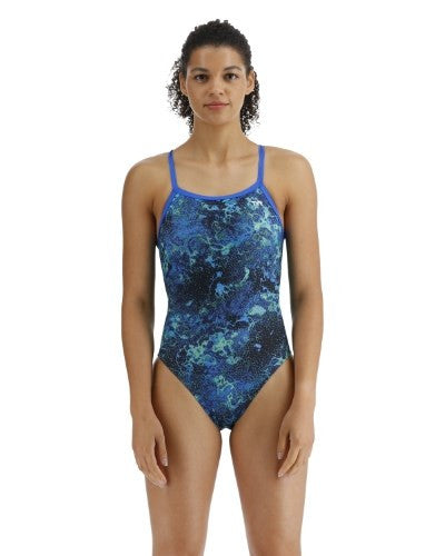 TYR - Womens - Durafast Lite Diamondfit - Blue/Green Diploria