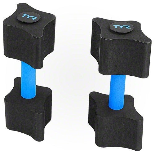 TYR - Aquatic Resistance Dumbbells - Black/Blue