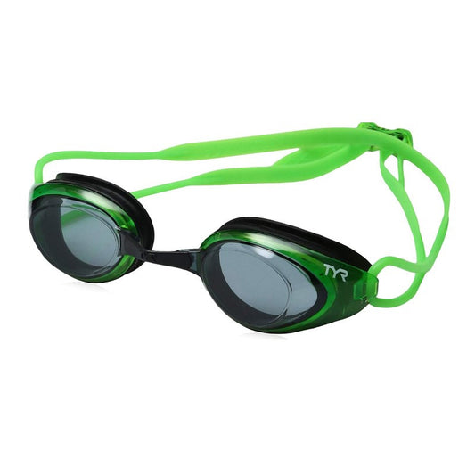 TYR - Blackhawk Racing Goggle - Smoke/Fluro Green