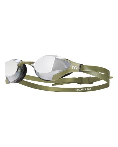 TYR - Tracer-X RZR Mirrored Goggle - Smoke Green/Green