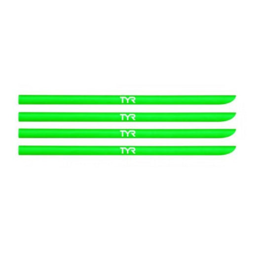 TYR - Silicone Hand Paddle Replacement Straps - Fluro Green