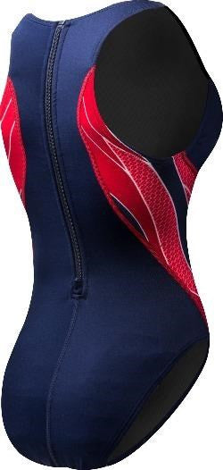 TYR - Womens - Phoenix Splice Destroyer Water Polo - Navy/Red